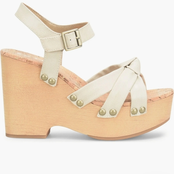 KORKS Dawson Platform Wedge Sandal Heel - Picture 2 of 5